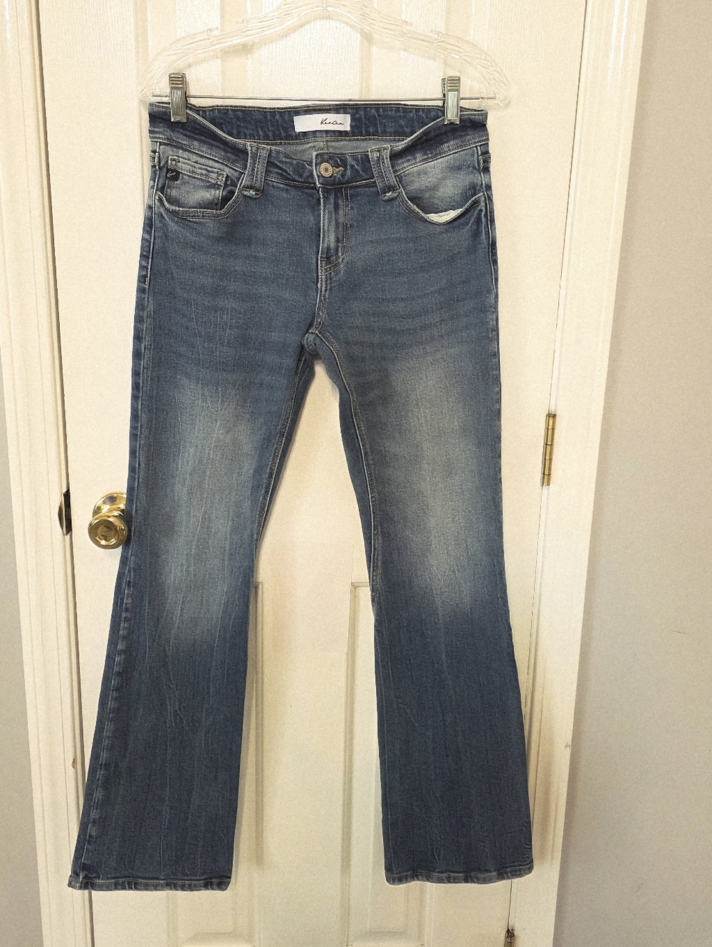 KanCan Medium Blue Flare Jeans KC2519M